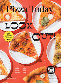 January 2023 Pizza Today, magazine cover