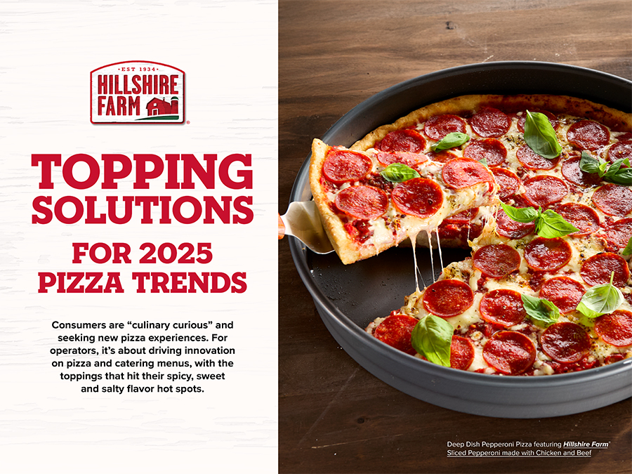 Topping Solutions for 2025 Pizza Trends