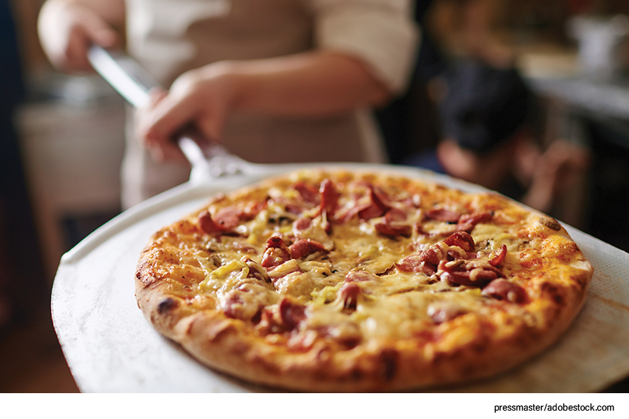 pizza on a peel, ROI Rebrand, Mike's Monthly Tip, Mike Bausch