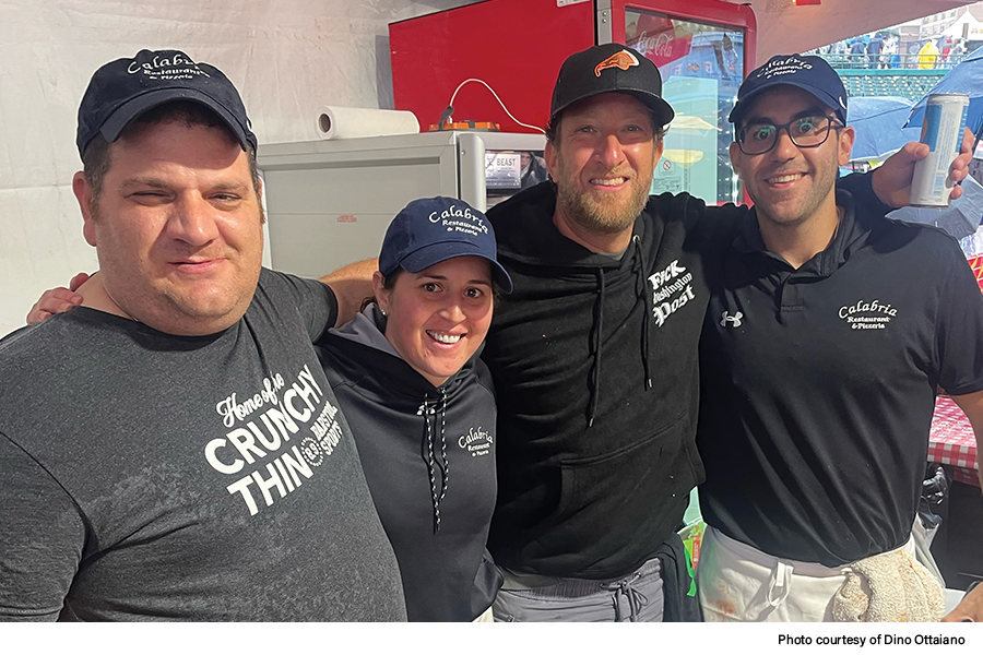 Dave Portnoy’s One Bite Pizza Festival, Brooklyn, New York, Gabriella Ottaiano Calabria Pizzeria, Livingston, New Jersey