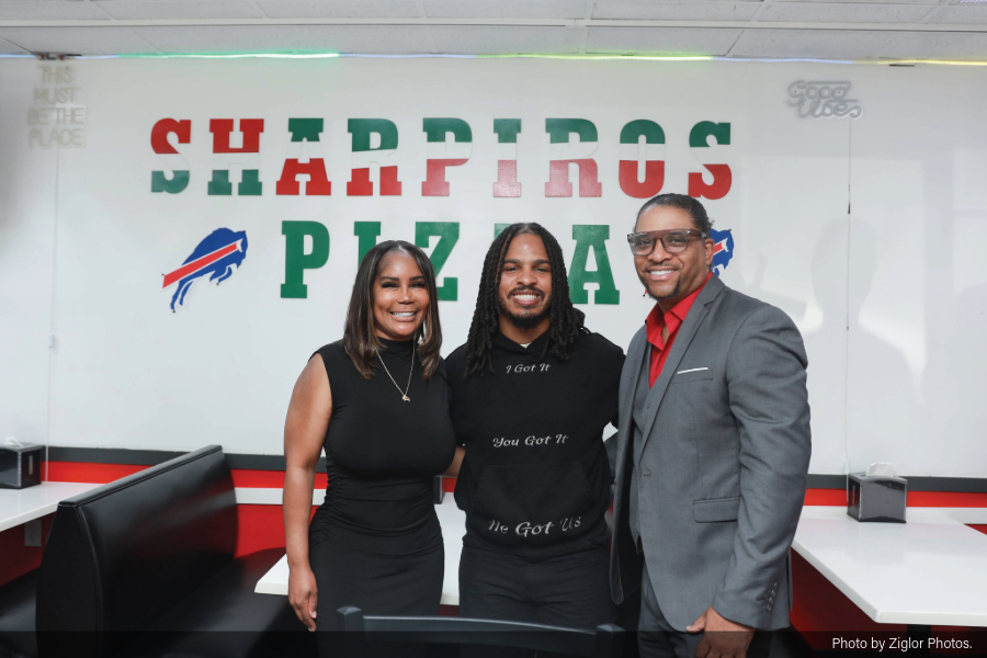 Image of Mona Lisa and Michael Sharpiro