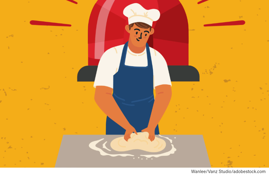 emergency pizza dough