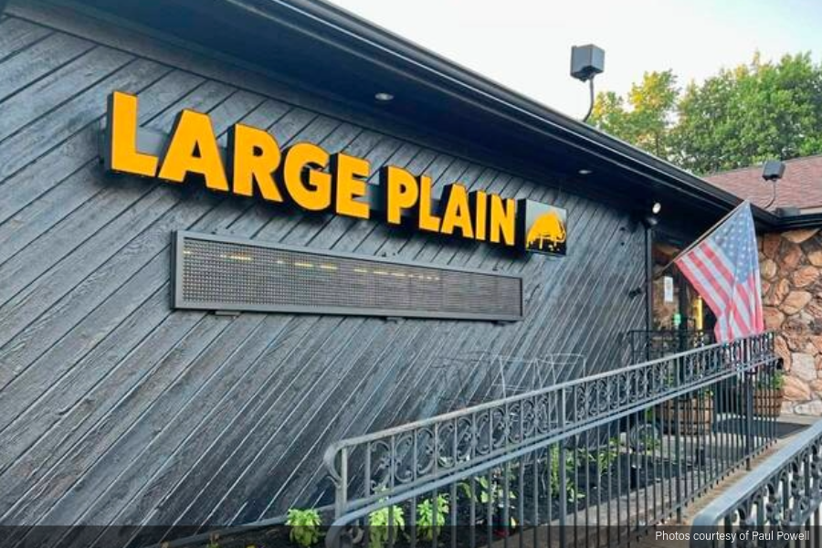 Large Plain Pizza & Pints, Pittsburgh, Pennsylvania