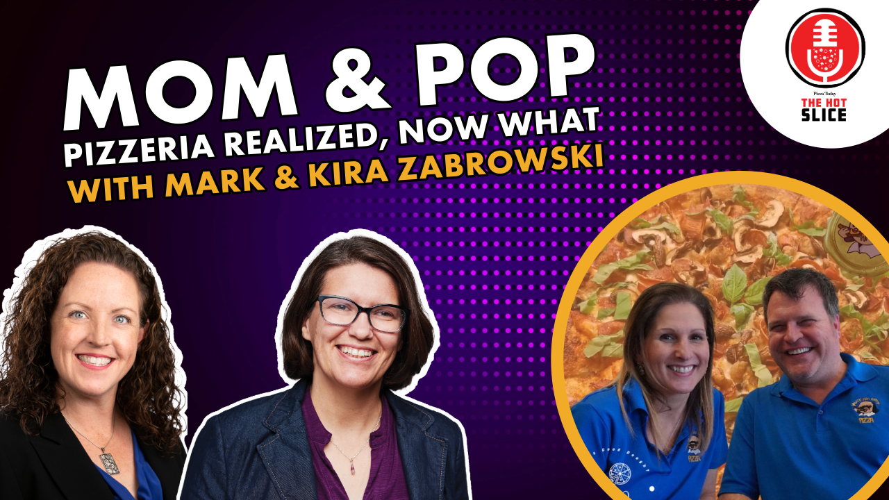 Mark & Kira Zabrowski, owners of Much Ado About Pizza in Pleasanton, California on The Hot Slice Podcast with Pizza Today