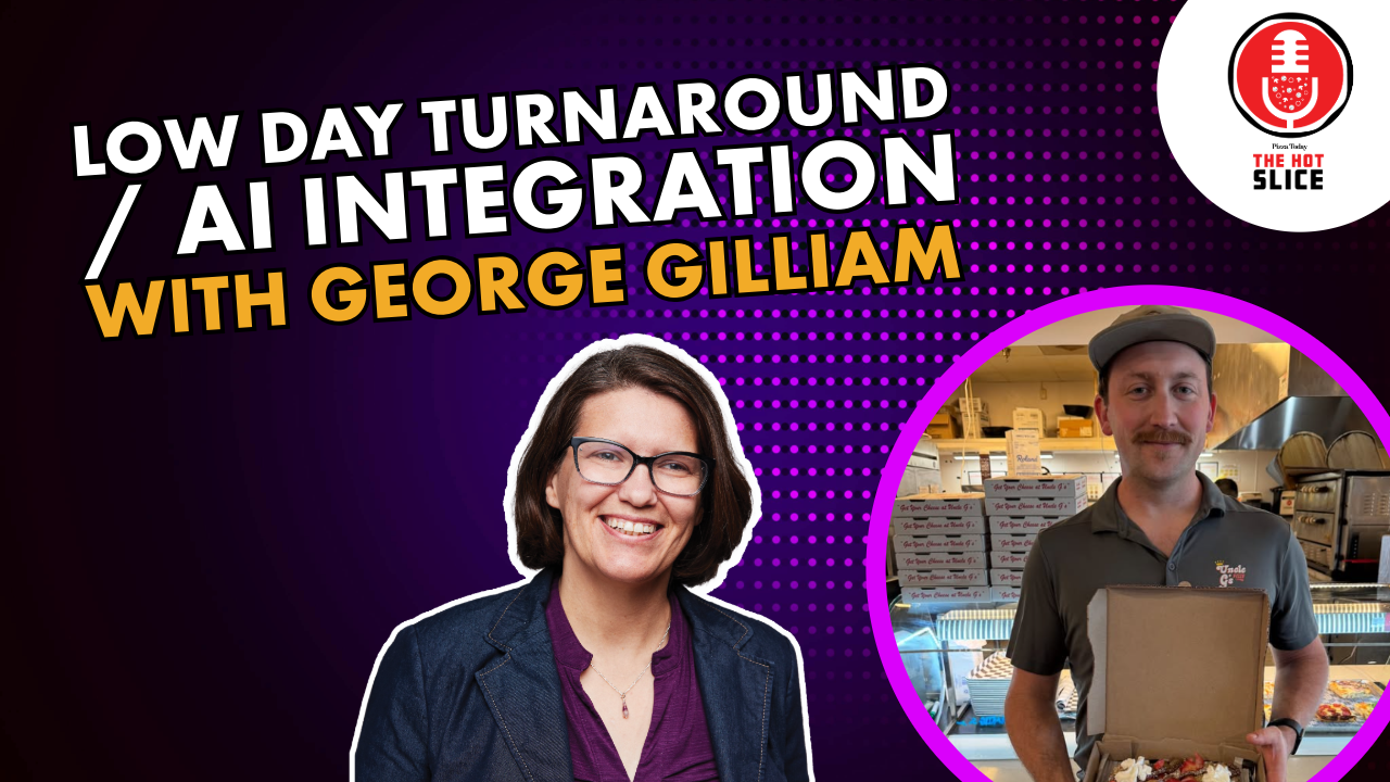 George Gilliam, owner of Uncle G’s Pizza in Birmingham, Alabama on The Hot Slice Podcast with Pizza Today